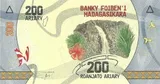Madagascar banknote