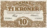Denmark banknote