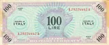 Allied-Occupied Italy banknote