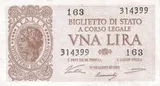 Italy banknote