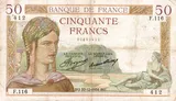 France banknote