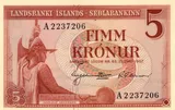 Iceland banknote