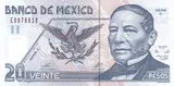 Mexico banknote